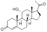 11Alpha-hydroxyprogesterone Structure,80-75-1Structure