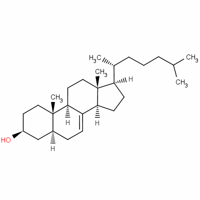 (3b,5a)-Cholest-7-en-3-ol Structure,80-99-9Structure