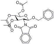 Benzyl 2-deoxy-2-phthalimido-3,4,6-tri-o-acetyl-beta-d-glucopyranoside Structure,80035-31-0Structure