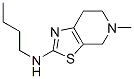 Thiazolo[5,4-c]pyridine, 2-(butylamino)-4,5,6,7-tetrahydro-5-methyl- (8ci) Structure,801171-81-3Structure