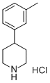 4-(3-Methylphenyl)piperidine hydrochloride Structure,80120-03-2Structure