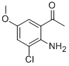 Ethanone,1-(2-amino-3-chloro-5-methoxyphenyl)- Structure,801235-15-4Structure