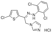 Zinoconazole hydrochloride Structure,80168-44-1Structure