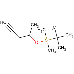 (1,1-Dimethylethyl)dimethyl[(1-methyl-3-butynyl)oxy]silane Structure,80186-44-3Structure