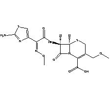 Cefpodoxime Structure,80210-62-4Structure