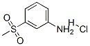 3-(Methylsulfonyl)aniline hydrochloride Structure,80213-28-1Structure