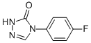 4-(4-Fluorophenyl)-1H-1,2,4-triazol-5(4H)-one Structure,80240-40-0Structure