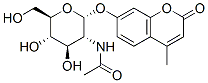 4-Methylumbelliferyl-2-acetamido-2-deoxy-α-D-glucopyranoside Structure,80265-04-9Structure