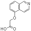 (Isoquinolin-5-yloxy)-acetic acid Structure,80278-25-7Structure