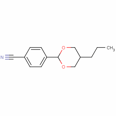 2-(4-Cyanophenyl)-5-n-propyl-1,3-dioxane Structure,80285-16-1Structure