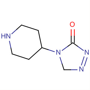 2,4-Dihydro-4-(4-piperidinyl)-3h-1,2,4-triazol-3-one Structure,803736-70-1Structure