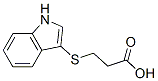 3-(1H-indol-3-ylsulfanyl)-propionic acid Structure,80412-20-0Structure