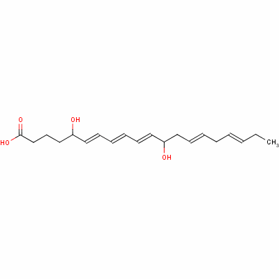 Leukotriene b5 Structure,80445-66-5Structure