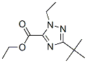 1H-1,2,4-triazole-5-carboxylicacid,3-(1,1-dimethylethyl)-1-ethyl-,ethylester(9ci) Structure,804557-33-3Structure