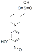 3-(3-Hydroxy-4-nitroso-N-propylanilino)propanesulfonic acid Structure,80459-15-0Structure