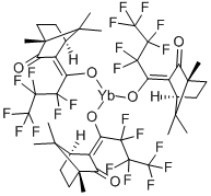 Tris[3-(heptafluoropropylhydroxymethylene)-d-camphorato], ytterbium(III) derivative Structure,80464-74-0Structure