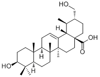 全草含茜草萜酸結構式_80489-65-2結構式