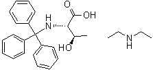 Diethylamine(2s,3r)-3-hydroxy-2-(tritylamino)butanoate Structure,80514-77-8Structure