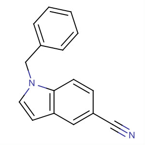 1-Benzyl-1H-indole-5-carbonitrile Structure,80531-13-1Structure