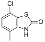 7-Chloro-4-methyl-2(3h)-benzothiazolone Structure,80567-63-1Structure