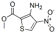 Methyl3-amino-4-nitrothiophene-2-carboxylate Structure,80621-56-3Structure