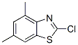 2-Chloro-4,6-dimethylbenzothiazole Structure,80689-35-6Structure