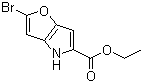 2-Bromo-4h-furo[3,2-b]pyrrole-5-carboxylic acid ethyl ester Structure,80709-83-7Structure