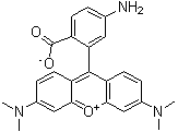 6-Aminotetramethylrhodamine Structure,80724-18-1Structure