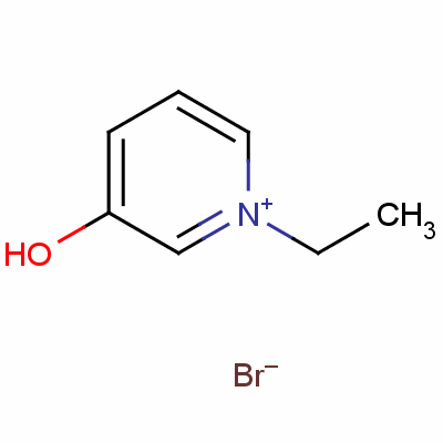 1-乙基-3-羥基吡啶溴化物結構式_80866-84-8結構式