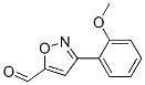 3-(2-Methoxy-phenyl)-isoxazole-5-carbaldehyde Structure,808740-33-2Structure