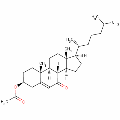 7-Oxocholest-5-En-3-beta-Yl Acetate Structure,809-51-8Structure