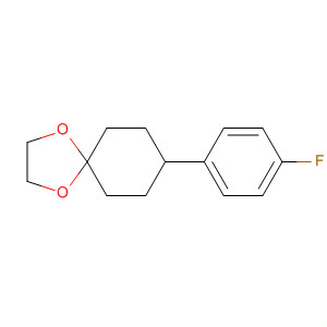 8-(4-Fluorophenyl)-1,4-dioxaspiro[4.5]decane Structure,80912-56-7Structure