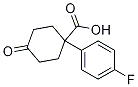 1-(4-Fluorophenyl)-4-oxocyclohexanecarboxylic acid Structure,80912-58-9Structure