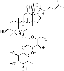 Ginsenoside rg2 Structure,80952-72-3Structure