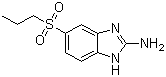 2-Amino-5-propylsulphonylbenzimidazole Structure,80983-34-2Structure