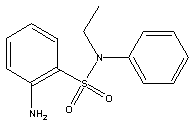 2-Amino-N-ethylbenzenesulfonanilide Structure,81-10-7Structure