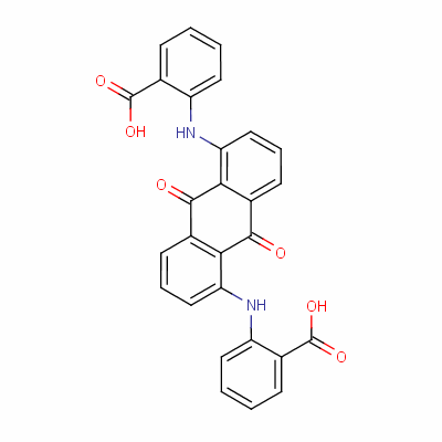 Anthraquinone-1,5-bis-anthranilic acid Structure,81-78-7Structure