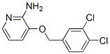 3-[(3,4-Dichlorobenzyl)oxy]pyridin-2-amine Structure,81066-60-6Structure