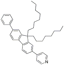 4-(9,9-Dioctyl-7-phenyl-9h-fluoren-2-yl)pyridine Structure,811460-27-2Structure