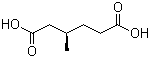 (R)-3-甲基己二酸結(jié)構(gòu)式_81177-02-8結(jié)構(gòu)式