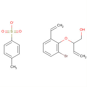 2-(2-Bromo-6-vinylphenoxy)but-3-enyl 4-methylbenzenesulfonate Structure,811867-61-5Structure