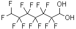 7H-dodecafluoroheptanealdehyde hydrate Structure,812-87-3Structure