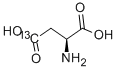 L-Aspartic acid-4-13C Structure,81201-98-1Structure