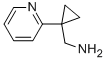 (1-(Pyridin-2-yl)cyclopropyl)methanamine Structure,812640-83-8Structure