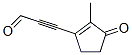 2-Propynal, 3-(2-methyl-3-oxo-1-cyclopenten-1-yl)-(9ci) Structure,81280-46-8Structure