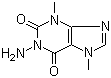 1-Amino-3,7-dimethyl-3,7-dihydro-1h-purine-2,6-dione Structure,81281-47-2Structure