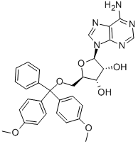 5-O-[bis(4-methoxyphenyl)phenylmethyl]-adenosine Structure,81352-25-2Structure