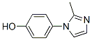 4-(2-Methyl-1H-imidazol-1-yl)phenol Structure,81376-54-7Structure