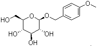 (4-Methoxyphenyl)methyl beta-d-glucopyranoside Structure,81381-72-8Structure