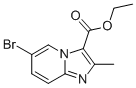 6-Bromo-2-methyl-imidazo[1,2-a]pyridine-3-carboxylic acid ethyl ester Structure,81438-56-4Structure